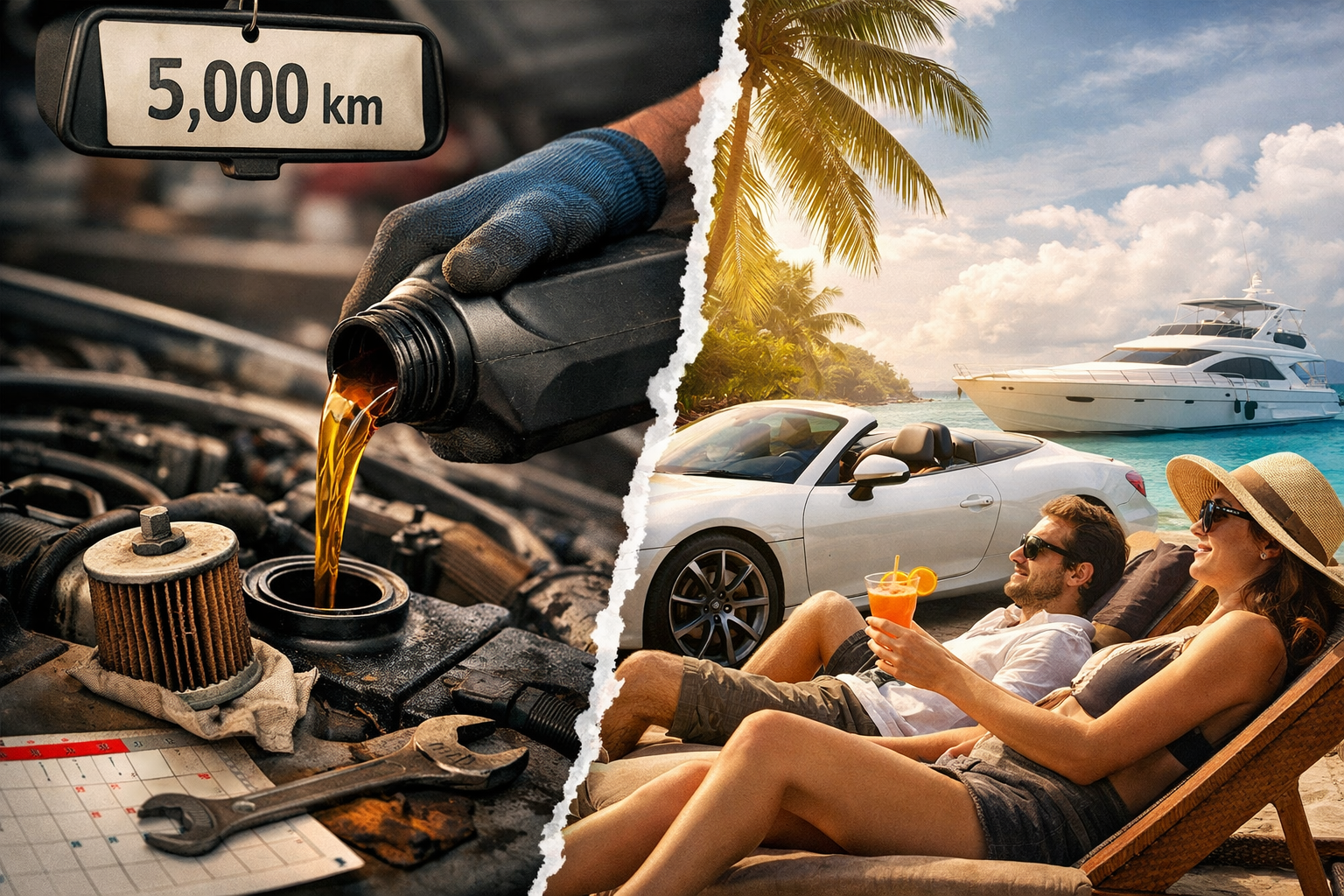 아직도 엔진오일 5천km마다 교환하세요? 정비소만 좋아하는 진실 관련 사진