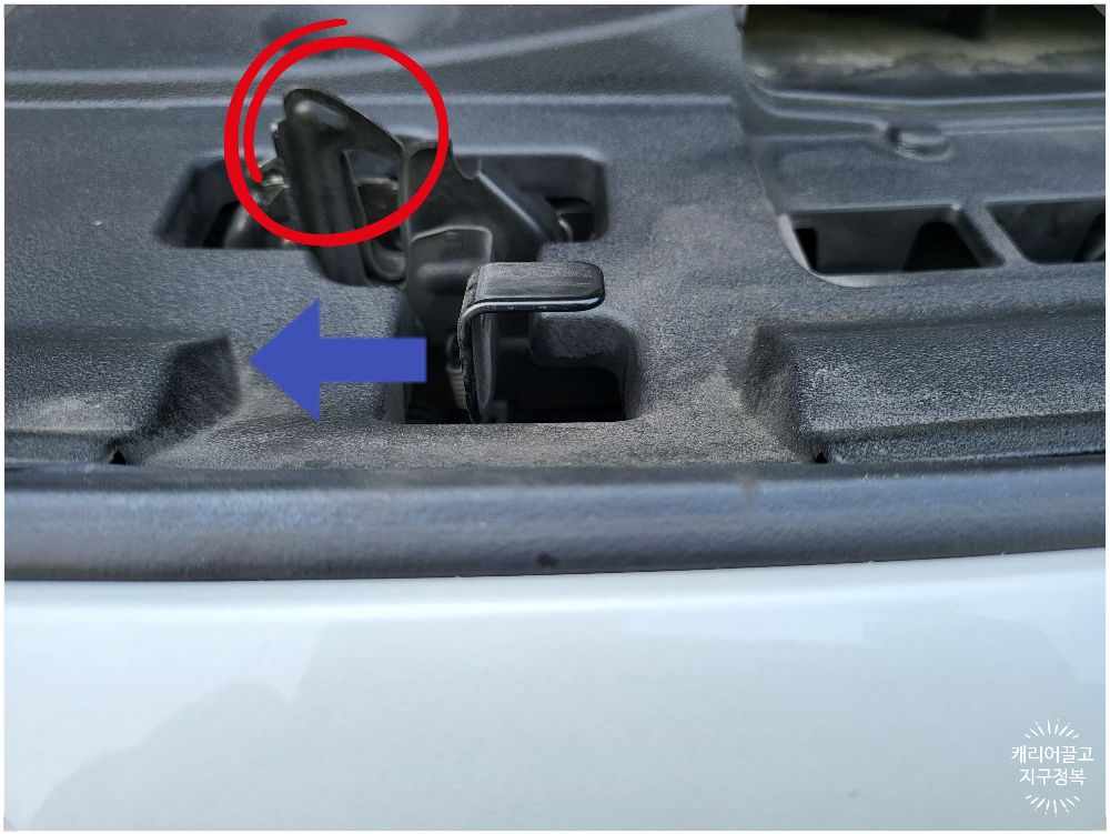 ES300h 에어 클리너 필터 교체하기