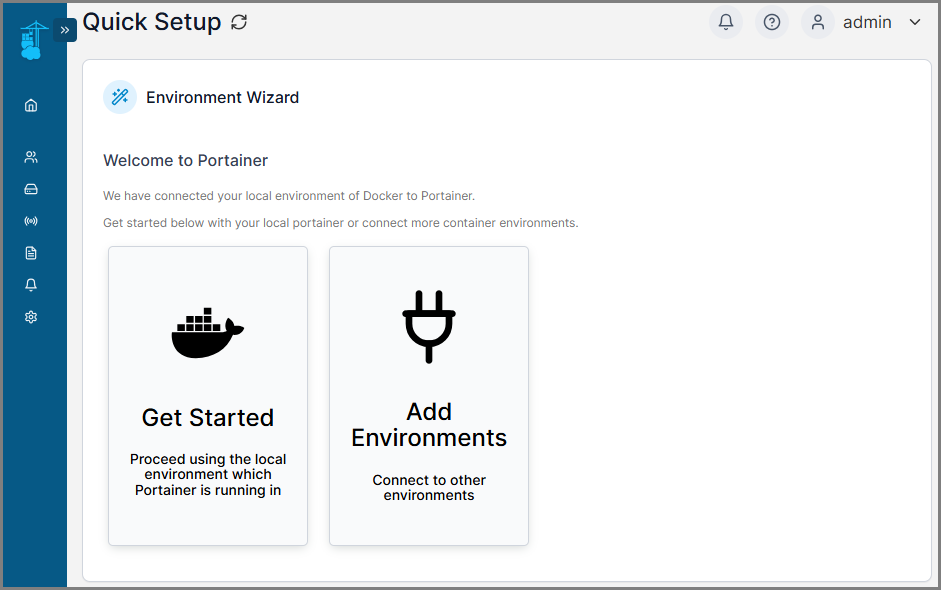 유저 생성후 초기 진입 화면