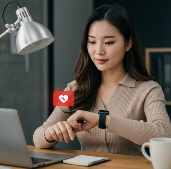 실시간 건강 모니터링, 이렇게 써봐요