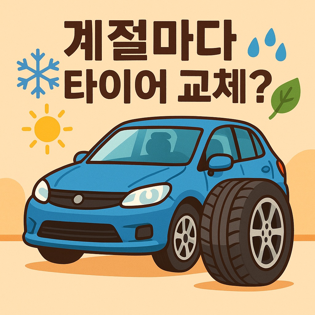 계절마다 타이어 교체