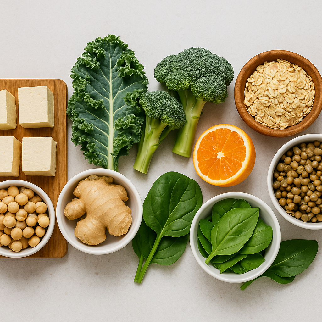 영양을 보충해주는 식품들