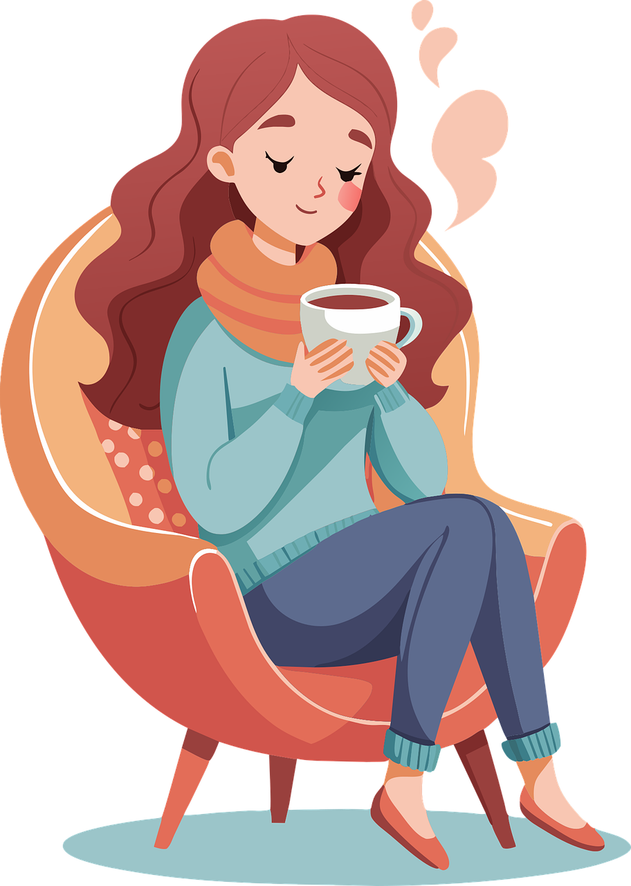 마시는 차 이미지