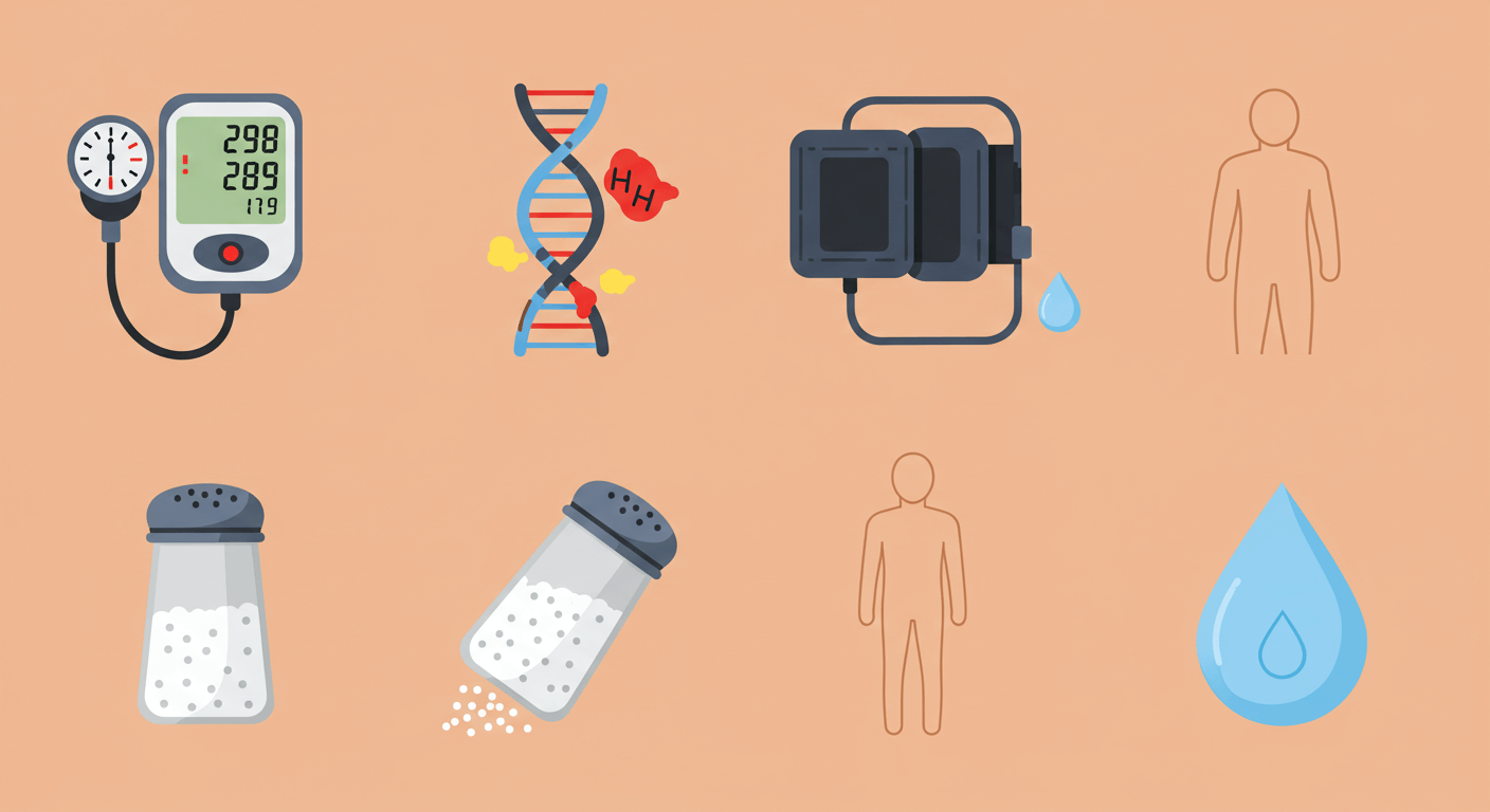 "고혈압과 저혈압의 기준과 원인"에 대한 이미지입니다.