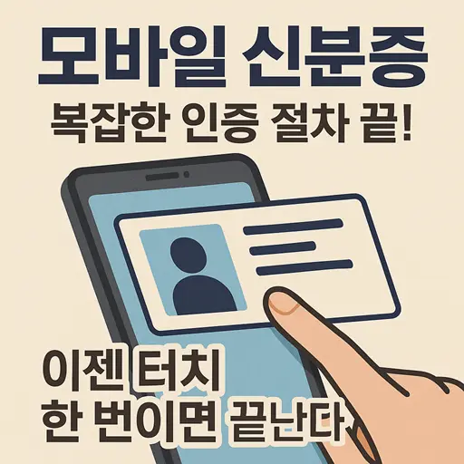 모바일 신분증 활용법 7가지, 발급부터 보안까지 완벽 정리