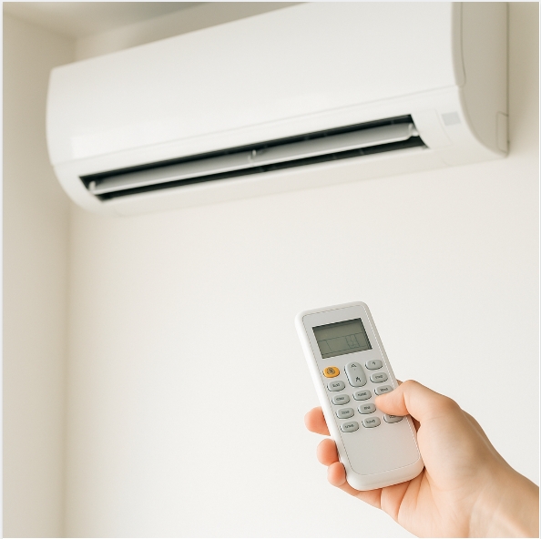 에어컨 작동 사진