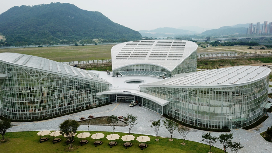 국립세종수목원과 금강보행교2