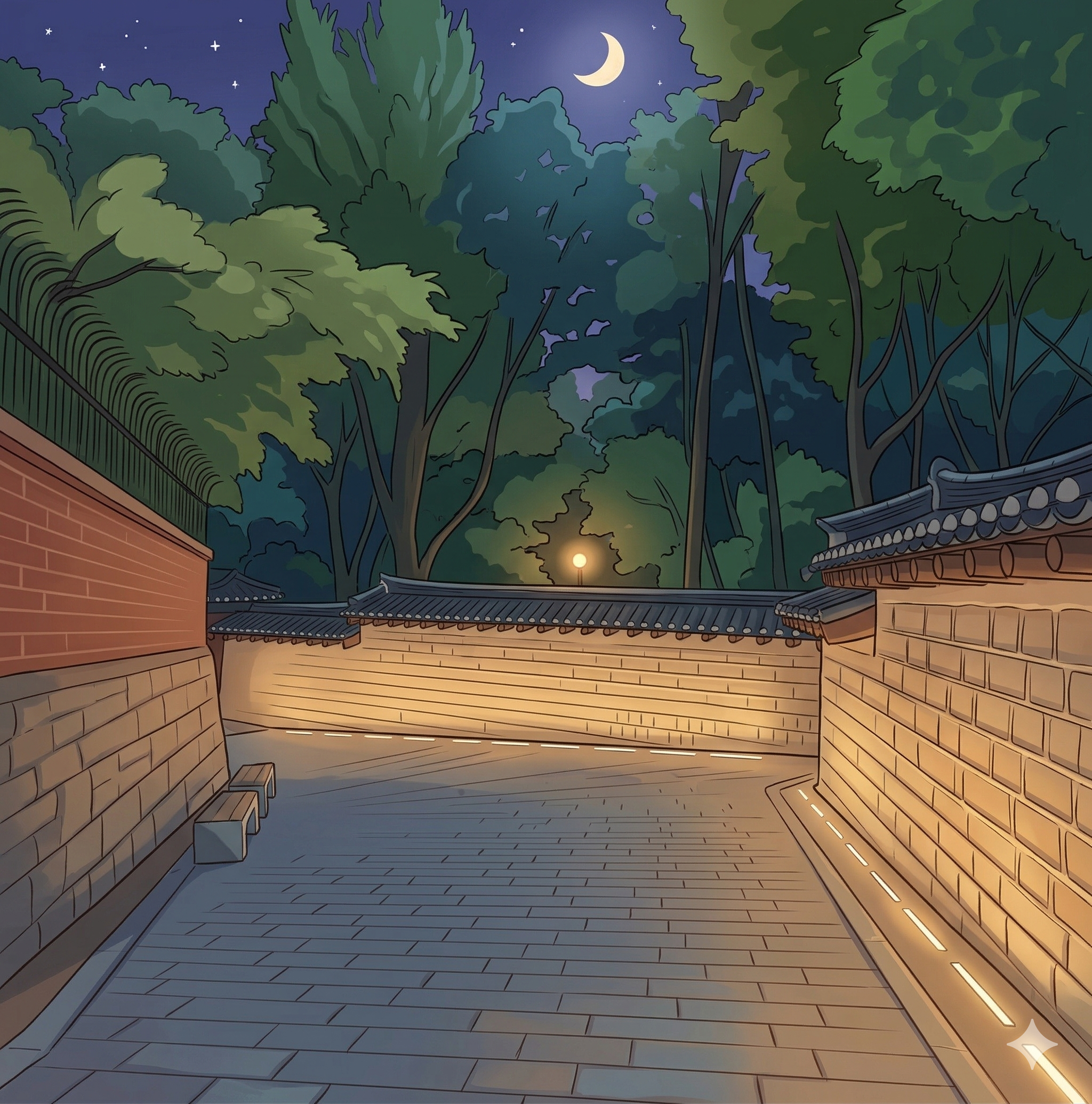 덕수궁 밤의 석조전