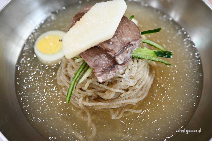 집에서 즐기는 밀키크 평양냉면