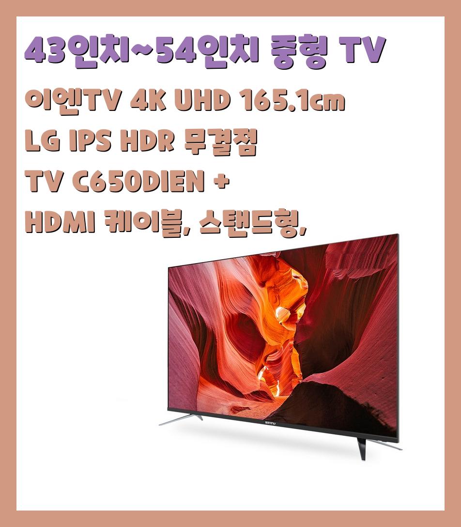 43인치~54인치 중형 TV