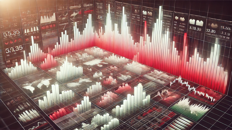 테마주 섹터별 변동성 분석 그래프