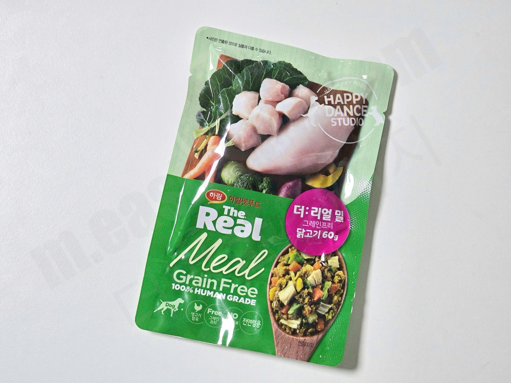 하림펫푸드 더리얼 밀 그레인프리 닭고기 모습