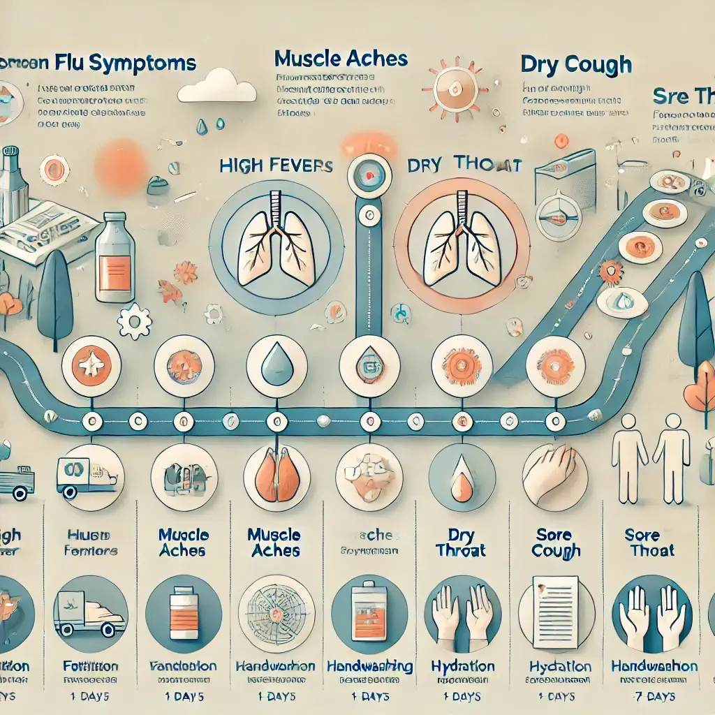 독감 증상 순서