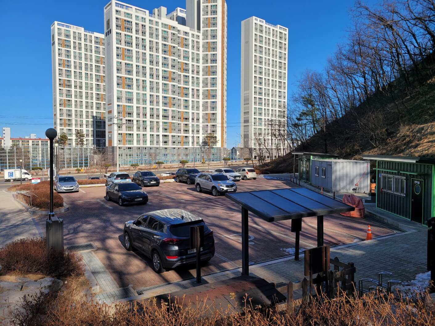 청대산 주차장