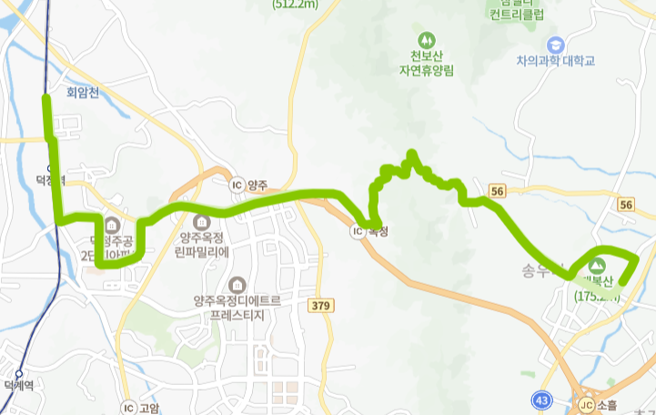 양주-포천-78번-버스-노선-지도