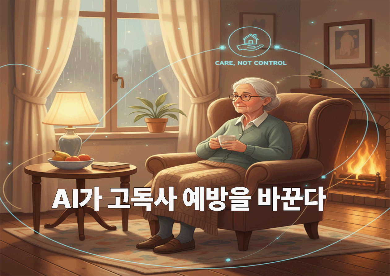 <AI가 고독사 예방을 바꾼다 - 한국에서 가장 시급한 문제 해결책>