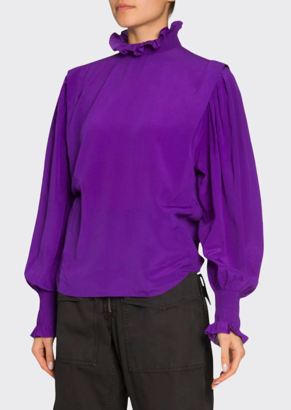 친밀한 리플리 76회 한혜라 역의 이일화 옷, 보라색 블라우스 어디꺼?