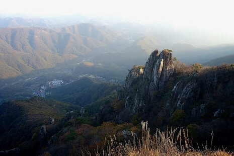대둔산 산행 정상 사진