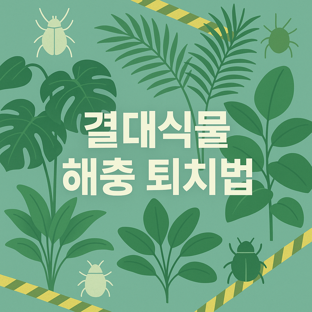 열대식물 해충