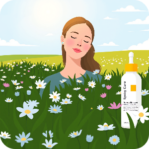 봄철 피부관리 이미지