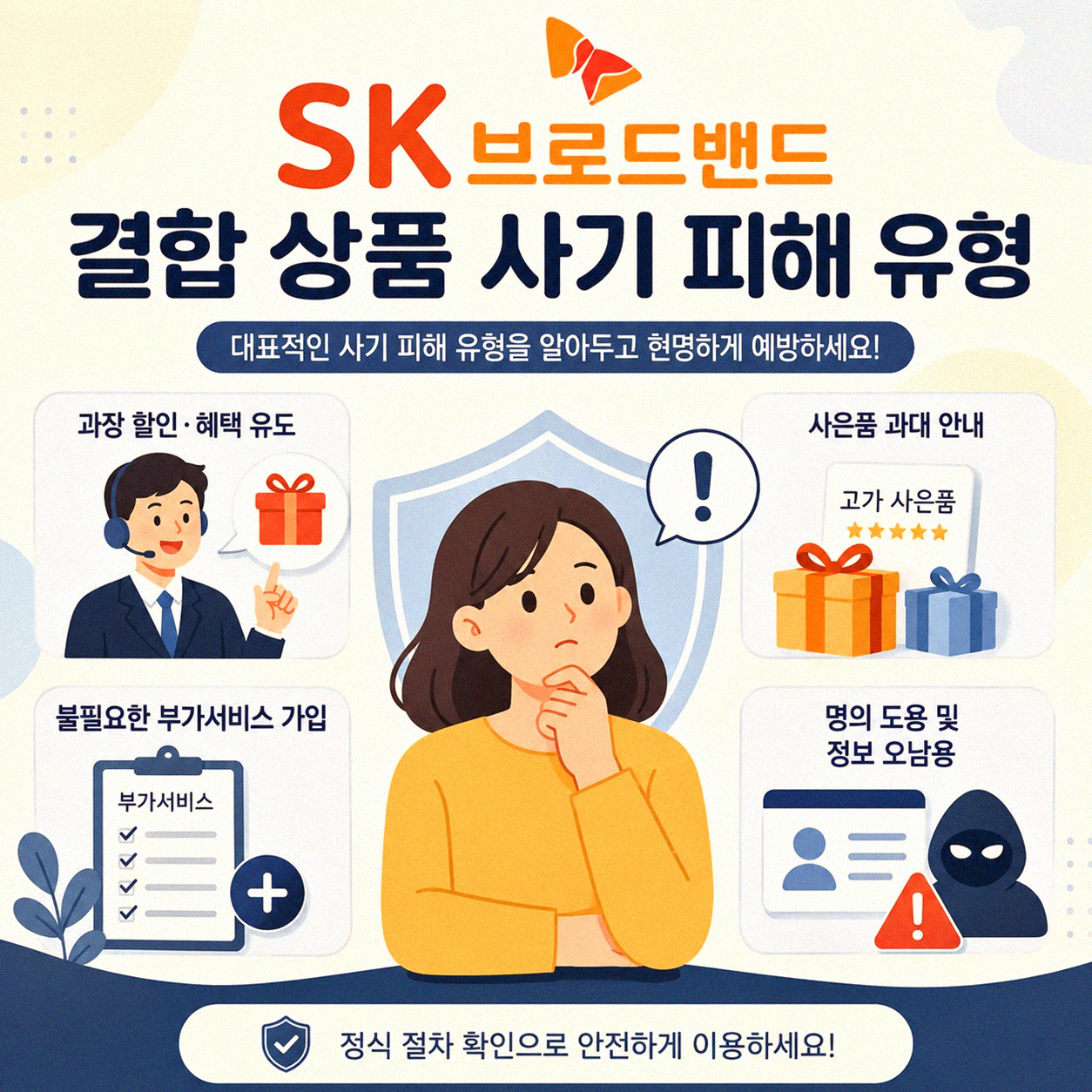 SK브로드밴드 결합 상품 가입 시 조심할 점