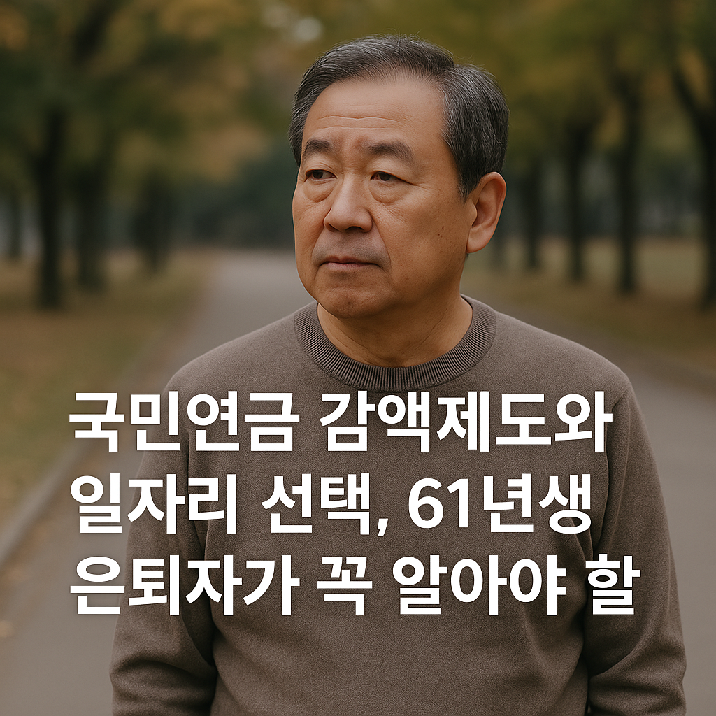 국민연금 감액제도와 일자리 선택