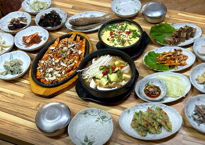 산나물밥상