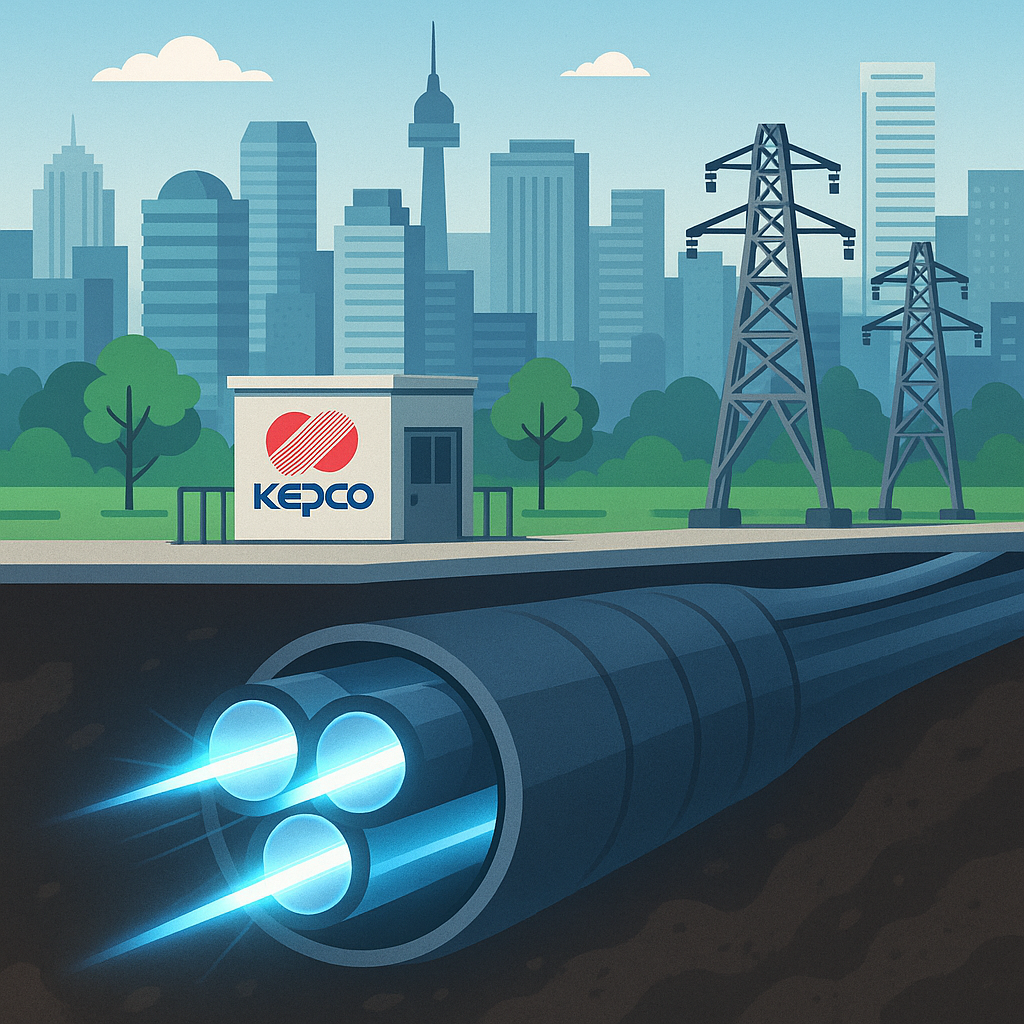 한전, 초전도 송전