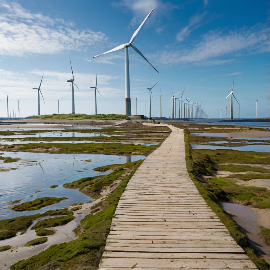 안산 12경 탄도 바닷길 &amp; 누에섬 이미지