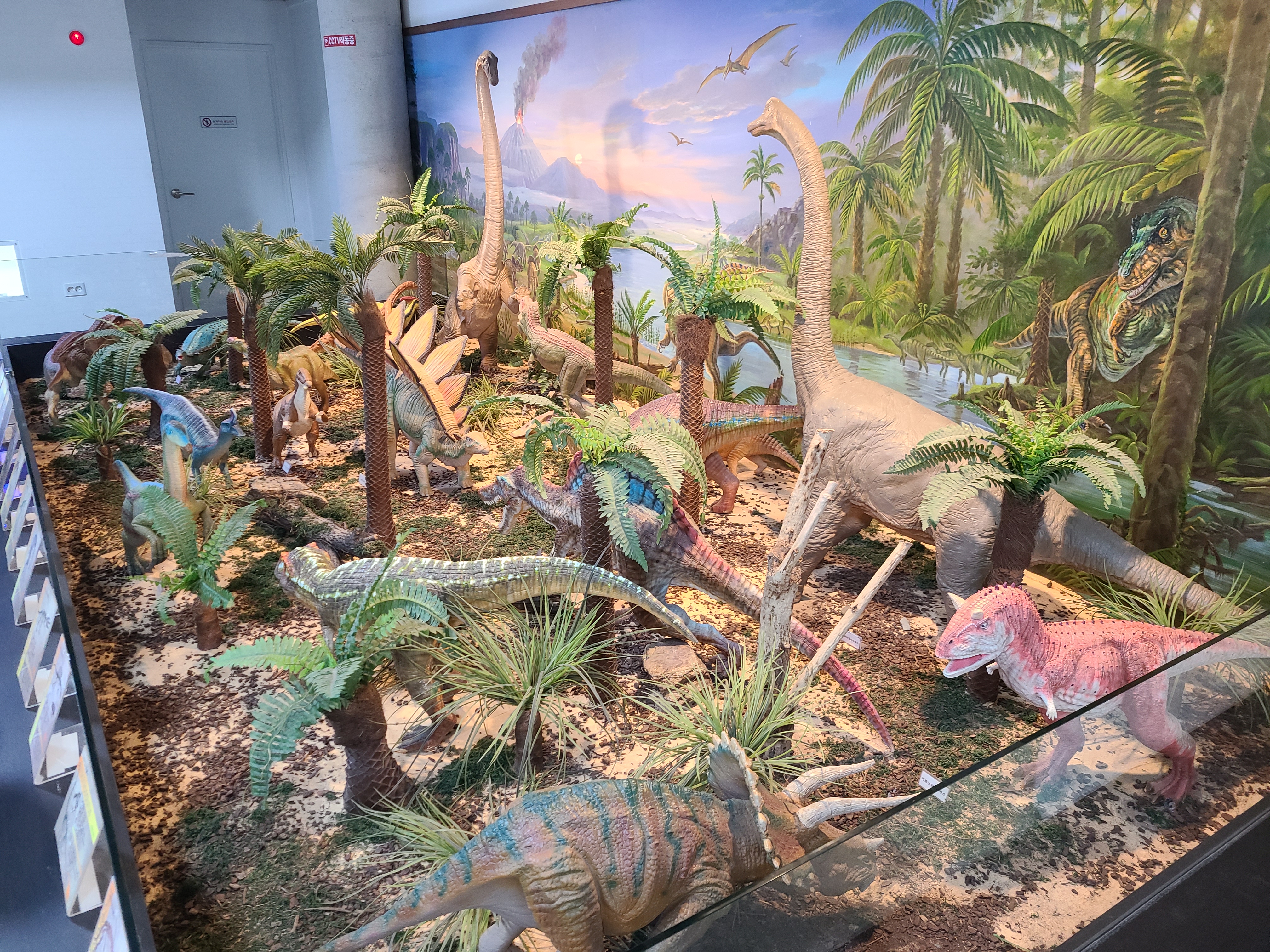 파주 공룡 박물관 2층 공룡 디오라마