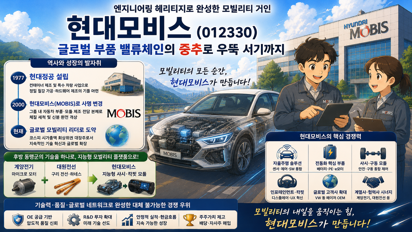 현대모비스의 미래를 그리다