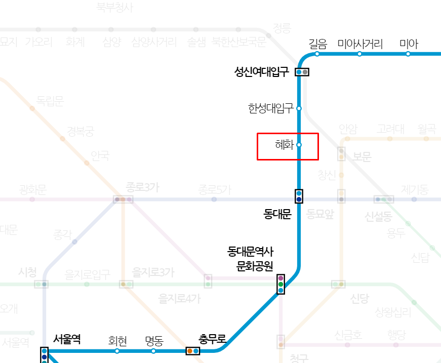 4호선 장애인 시위 위치