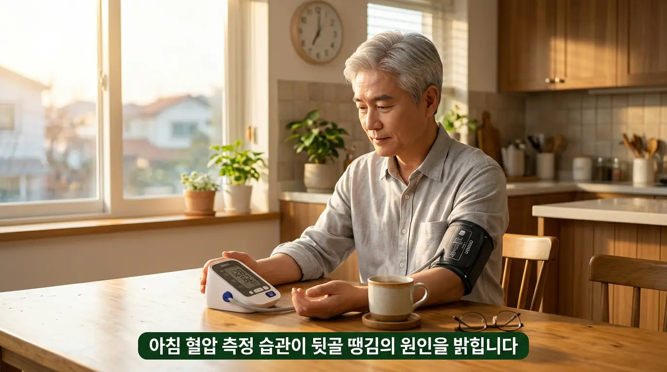 고혈압과 뒷골이 땡기는 증상 관계 혈압계 아침 두통 설명