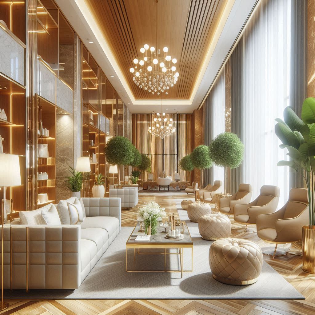 피부,체형관리 샵 배경