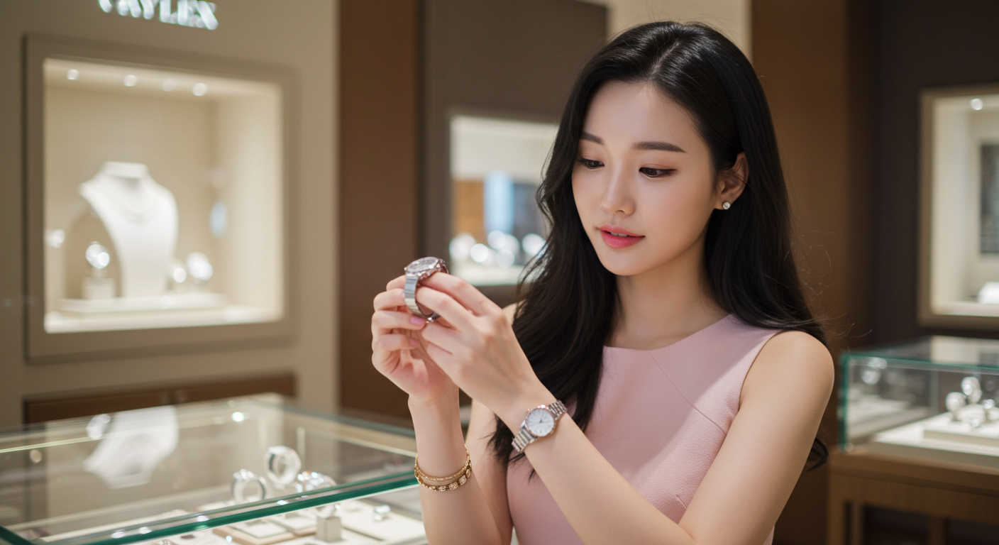 까르띠에 여성 시계