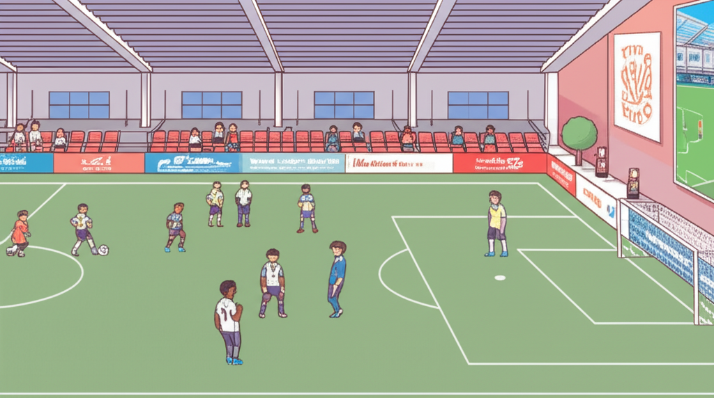 FC 온라인 M 훈련 코치와 선수