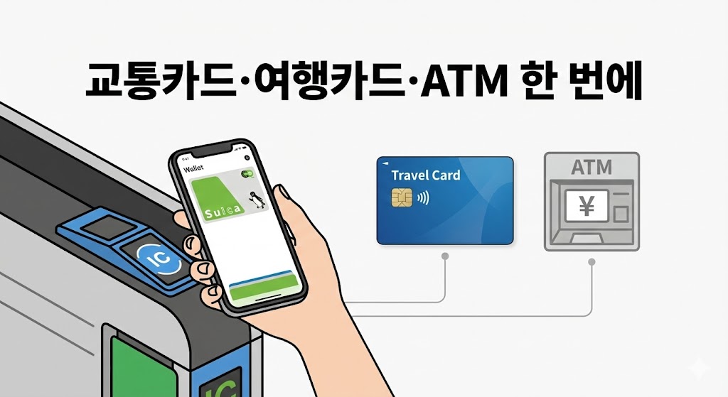 일본 여행카드&middot;교통카드&middot;ATM 한 번에 보기(2026 최신)｜초보자도 10분이면 &ldquo;실수 0&rdquo; 세팅