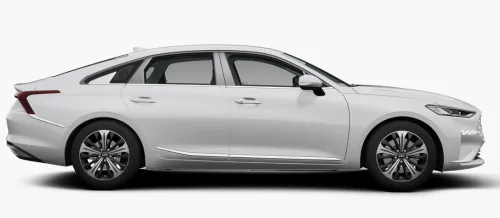 기아 K8 측면부 모습 캐릭터라인