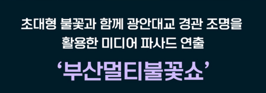 부산 불꽃축제 예매 방법