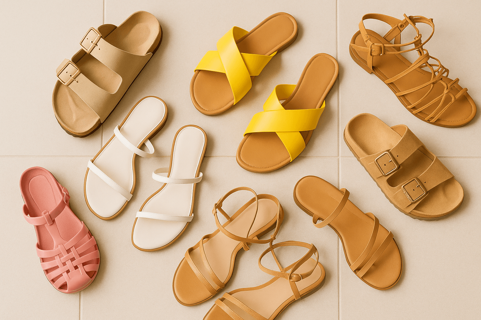 2025 여름 샌들 추천 BEST 7: 버켄스탁부터 글래디에이터까지 트렌드 총정리