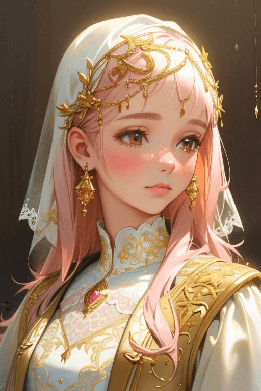 Playground AI로 생성한 그림(3) - 아련한 눈빛의 요정