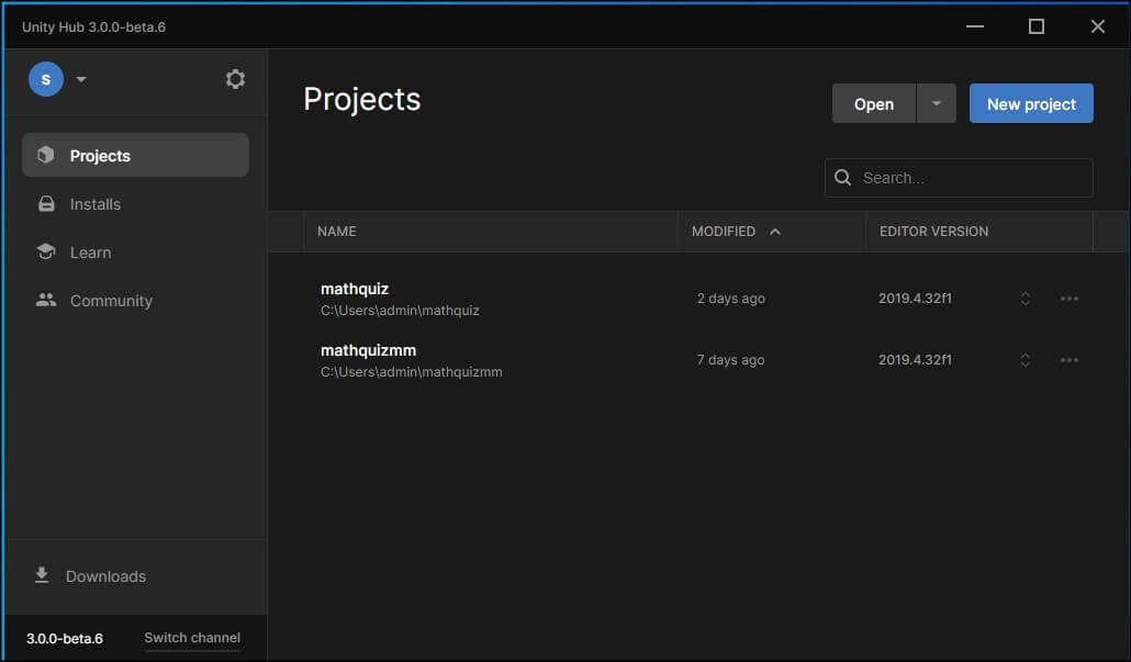 유니티-허브-사진
