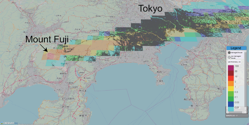 후지산의 현재 분화 가능성