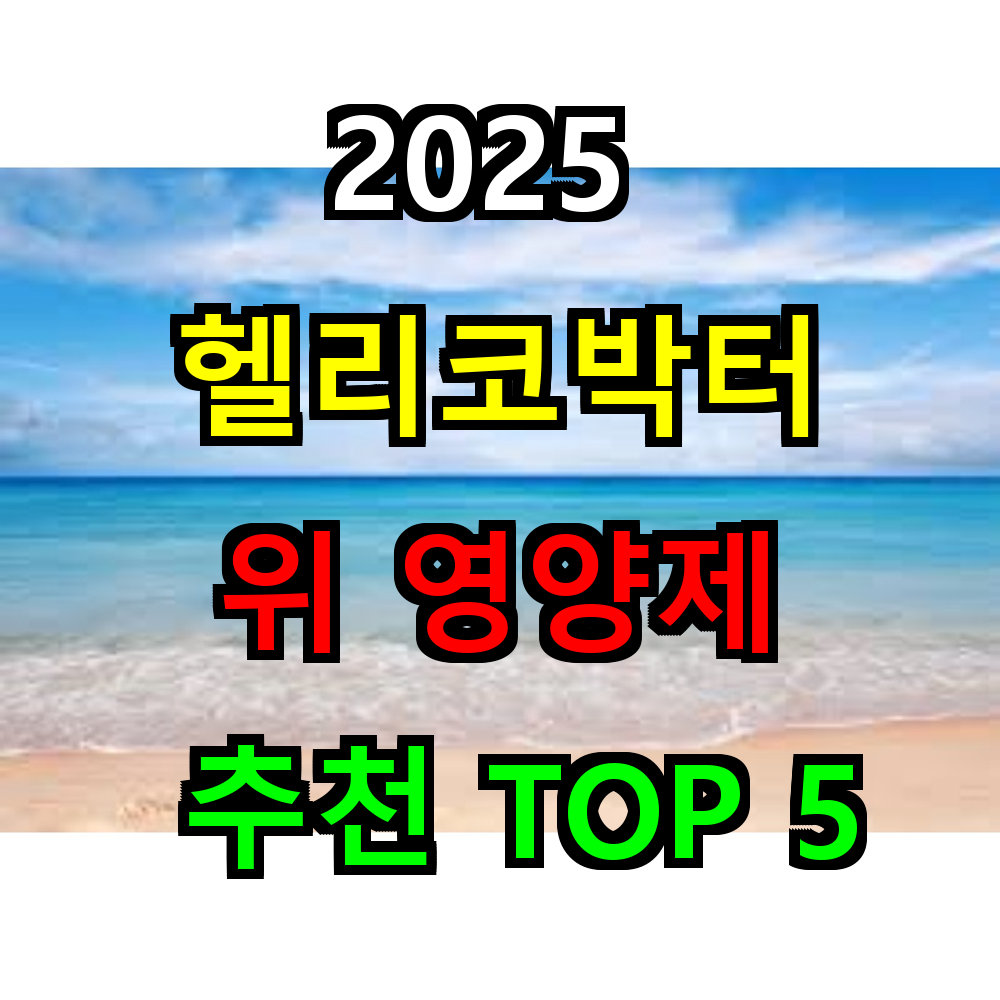 2025 헬리코박터 위 영양제 추천 TOP 5