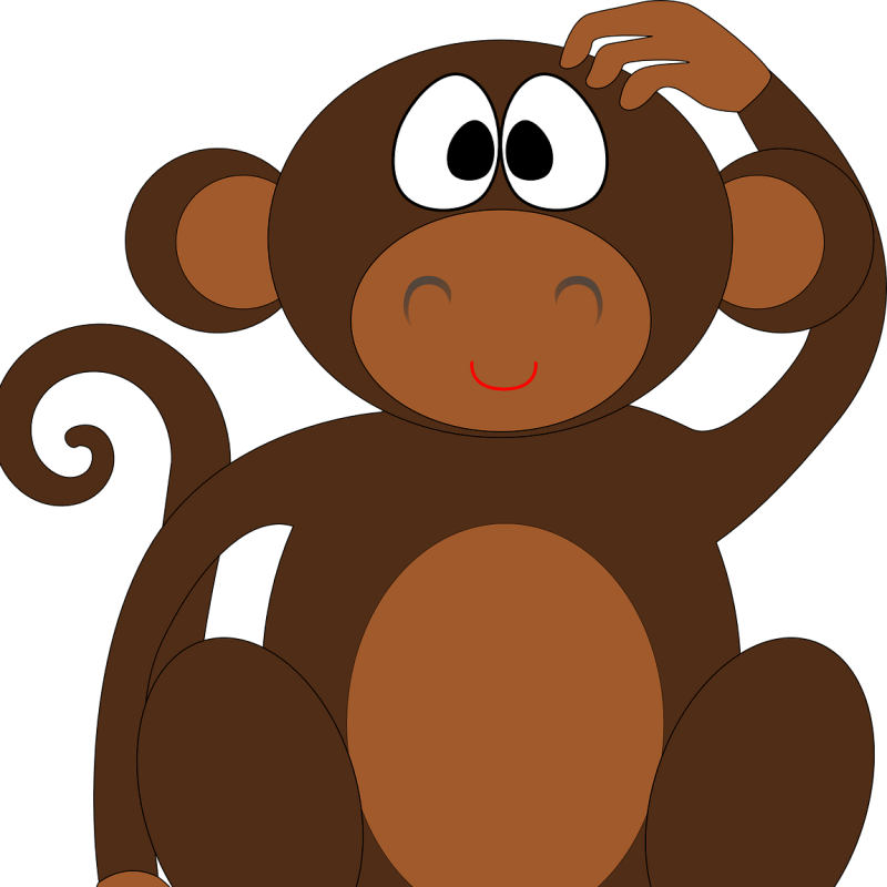 원숭이 그림 섬네일
