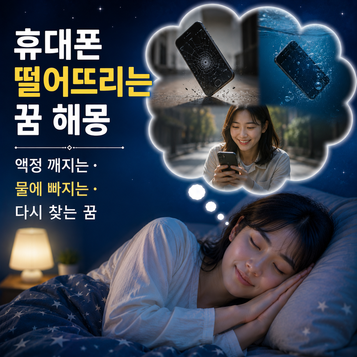 휴대폰 떨어뜨리는 꿈