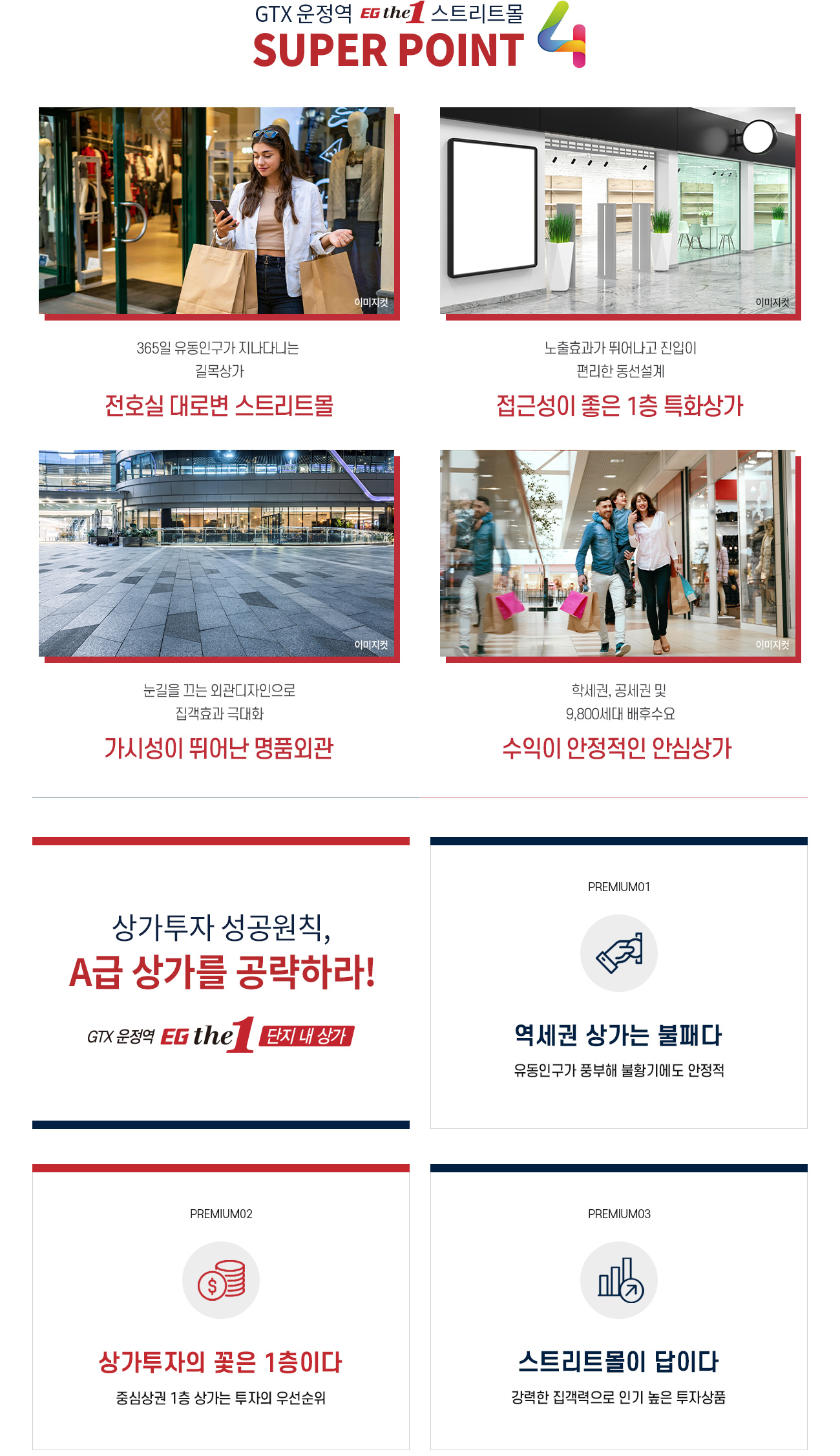 파주 운정3 이지더원 단지내상가 포인트