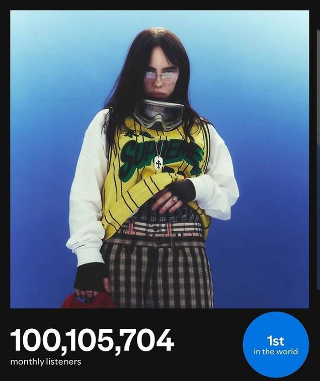 빌리 아일리시 스포티파이