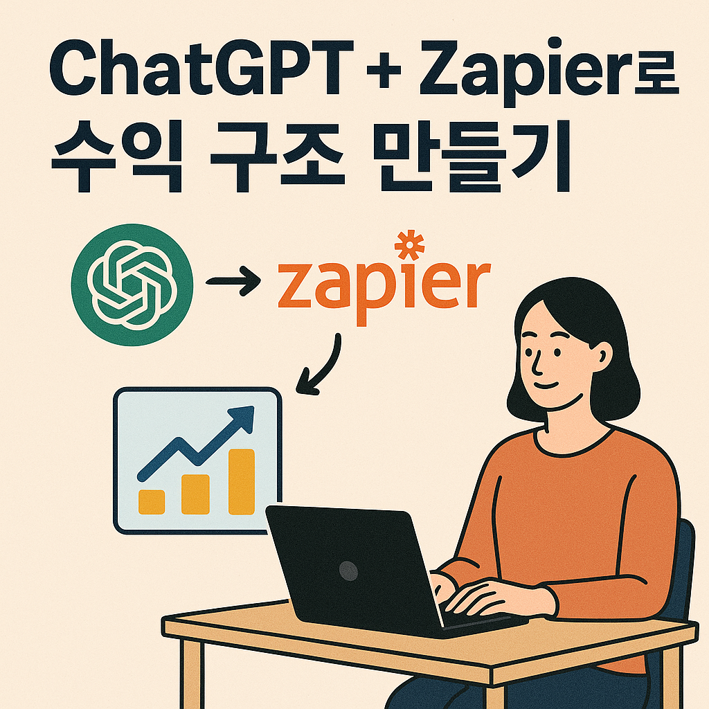 ChatGPT+Zapier로 수익 구조 만들기