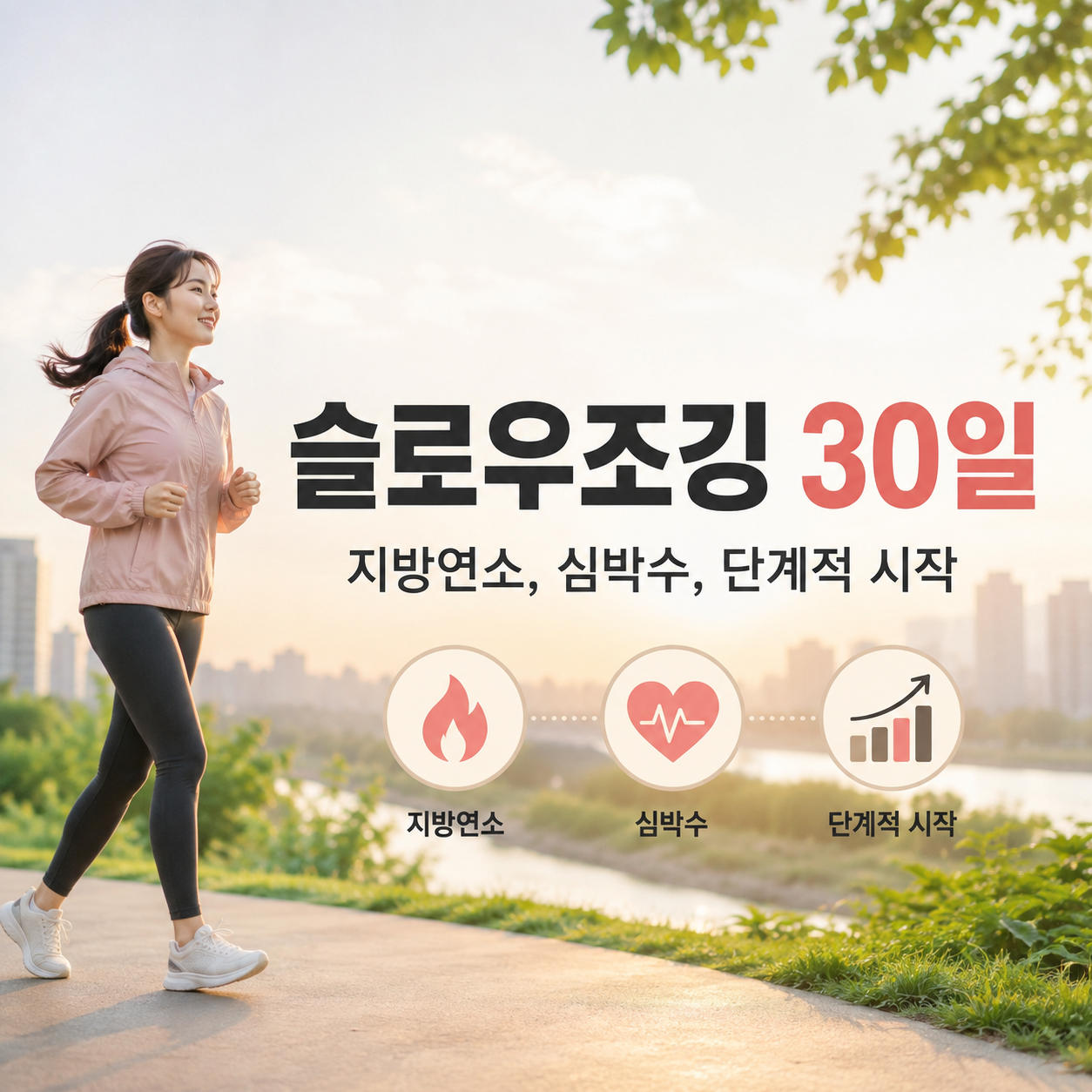 슬로우조깅 이미지